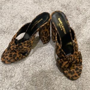 Saint laurent Bianca Mules Heels